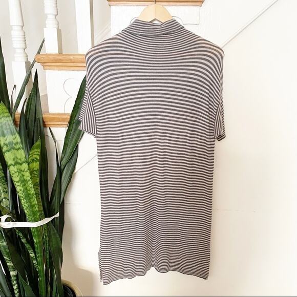 Eileen Fisher striped pattern mini dress sz S - Picture 5 of 7